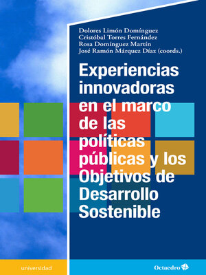 cover image of Experiencias innovadoras en el marco de las políticas públicas y los Objetivos para el Desarrollo Sostenible
